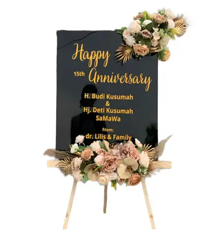 Papan Bunga Akrilik Sooko